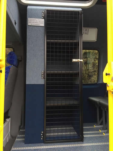 Full height lockable cupboard in the forward saloon provides secure stowage